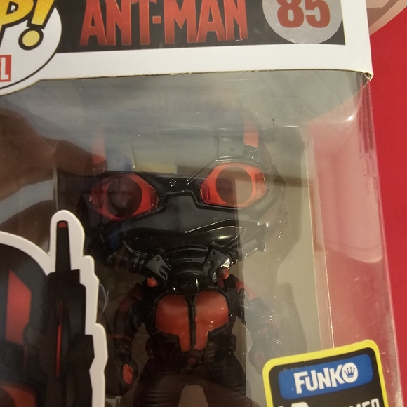 Funko Marvel Antman Lot Of 3 2015 Convention And Smallest Bobblehead Not Mint - Picture 10 of 10